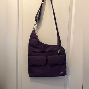 NWOT Travelon Anti-Theft Classic Crossbody - Purple